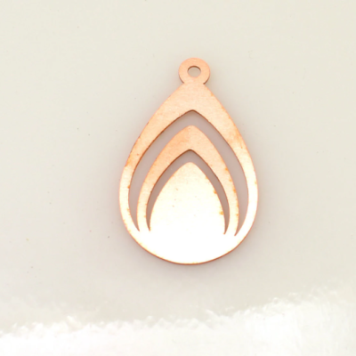 Copper - 425# Drop Copper blank - 24 Gauge, Solid