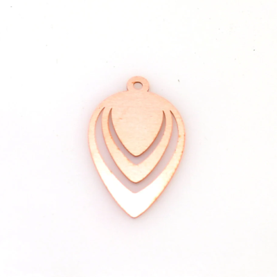 Copper - 426# Drop Copper blank - 24 Gauge, Solid