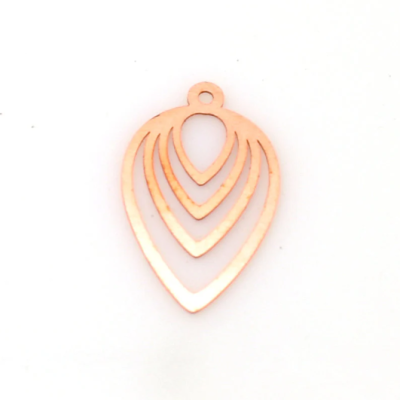 Copper - 428# Drop Copper blank - 24 Gauge, Solid