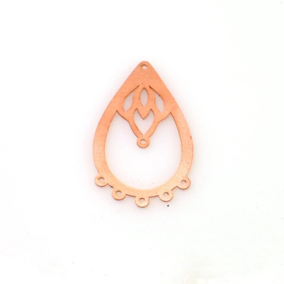 Copper - 452# Drop Copper blank - 24 Gauge, Solid