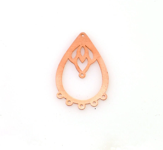 Copper - 452# Drop Copper blank - 24 Gauge, Solid