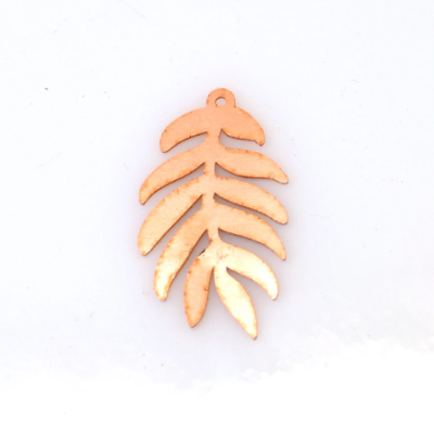 Copper - 476# Leaf Copper blank - 24 Gauge, Solid