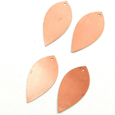 Copper - 024# Leaf copper blank - 24 Gauge, Solid