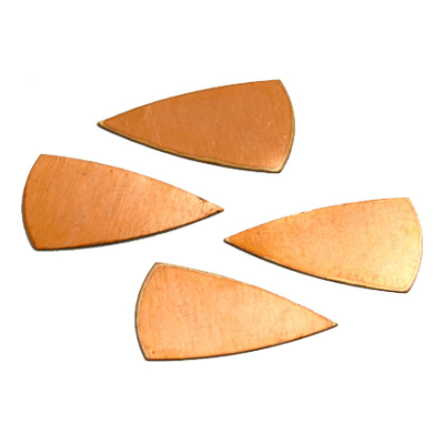 Copper - 55# Triangle ccopper blank - 24 Gauge, Solid