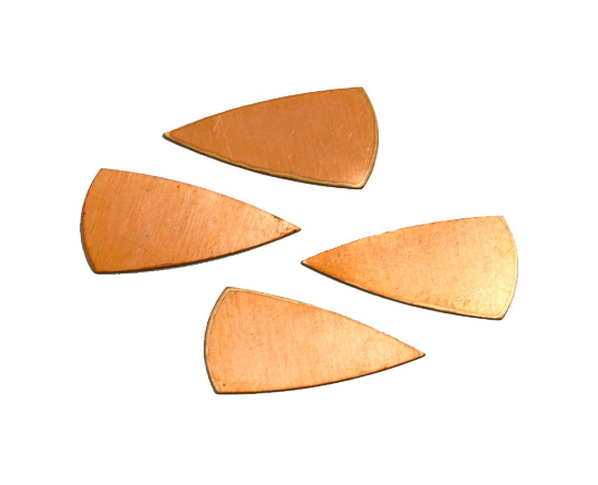Copper - 55# Triangle ccopper blank - 24 Gauge, Solid
