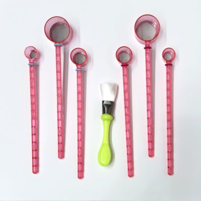 The Complete Sifters Kit , Enameling Sifters for copper/silver/gold enameling, lampwork beads, glass fusing, Mesh 40 80 100 150 200, 0.5", 0.75", 1.25"