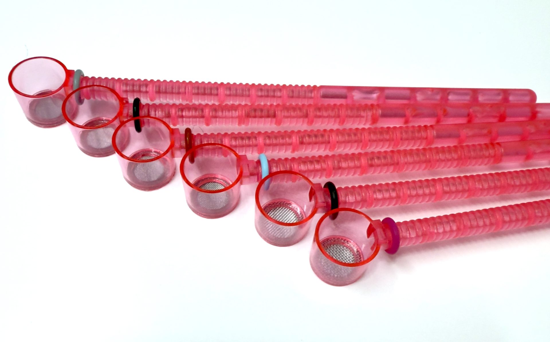 The Complete Sifters Kit , Enameling Sifters for copper/silver/gold enameling, lampwork beads, glass fusing, Mesh 40 80 100 150 200, 0.5", 0.75", 1.25" - Image 8