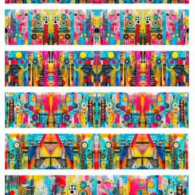 Ceramic decals - Enamel Decal - Fusible Decal - Glass Fusing Decal ~ Waterslide Decal 40057