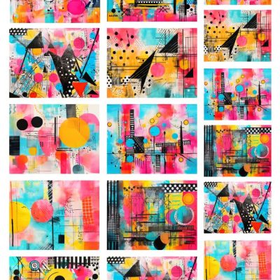 Ceramic decals - Enamel Decal - Fusible Decal - Glass Fusing Decal ~ Waterslide Decal 40058