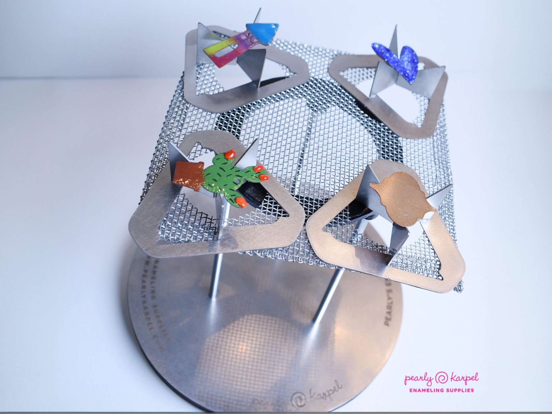 tripod stand for torch enameling