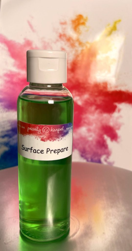 surface prepare for enameling