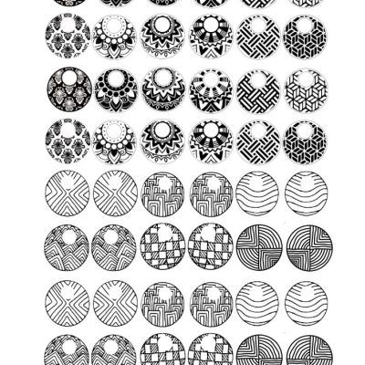 Ceramic decals - Enamel Decal - Fusible Decal - Glass Fusing Decal ~ Waterslide Decal #21133