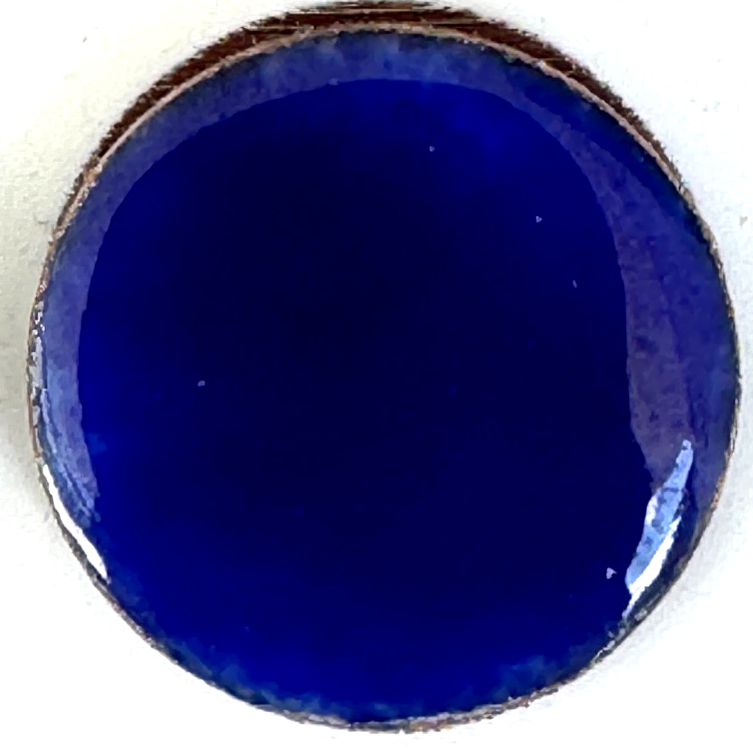 New!!! Pearly's Enamel Powder No. 368 Transparent Treasure Blue 3oz. (85gr.) Great for torch/kiln/Cloisonné and Wet Packing Enameling