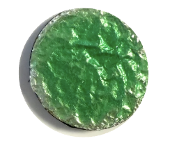 New Pearly's Enamel Powder #607 Transparent Lead-Free Grass Green 1oz (28gr.) Great for torch/kiln/Cloisonné and Wet Packing Enameling