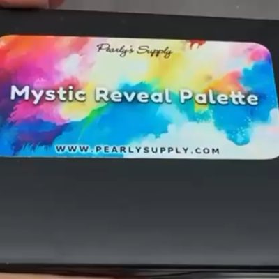 Mystic Reveal Palette – 6 White Enamels That Transform into Metallic Colors!