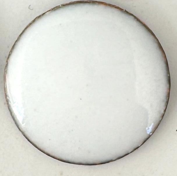 New!!! Pearly's Enamel Powder No. 195 Opaque Lead Free Hard White 3oz. (85gr.) Great for torch/kiln/Cloisonné and Wet Packing Enameling