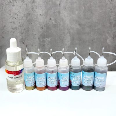 Metallic Liquid Paints – With Needle Tips